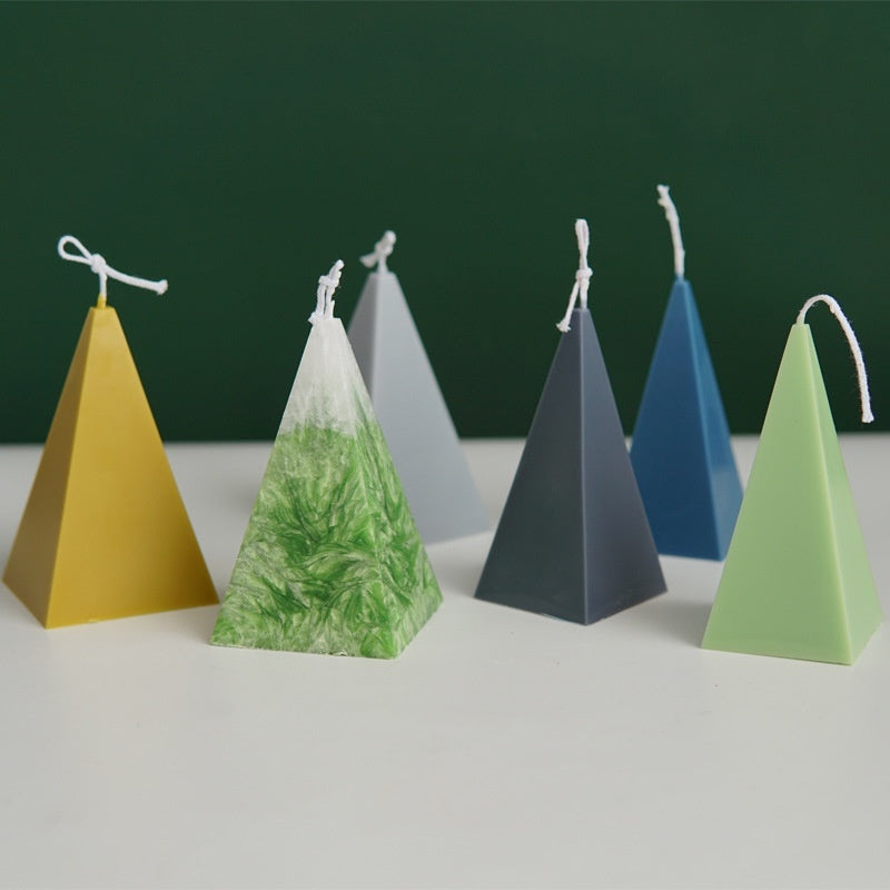 Pyramid Quadrangle Candle Mould Acrylic Mold
