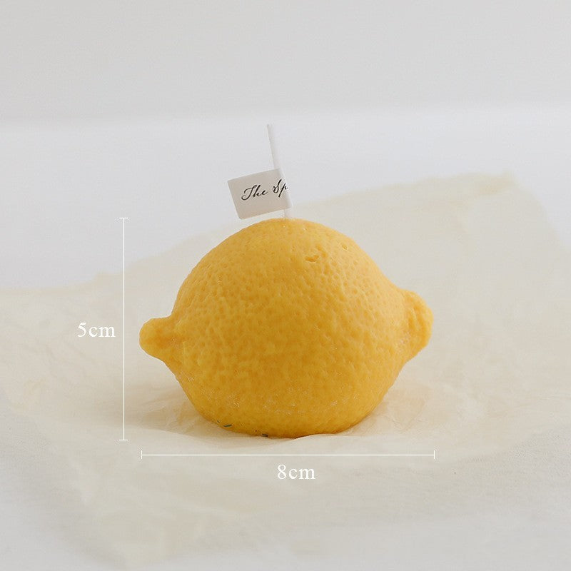 Creative Lemon Scented Candle Ornaments