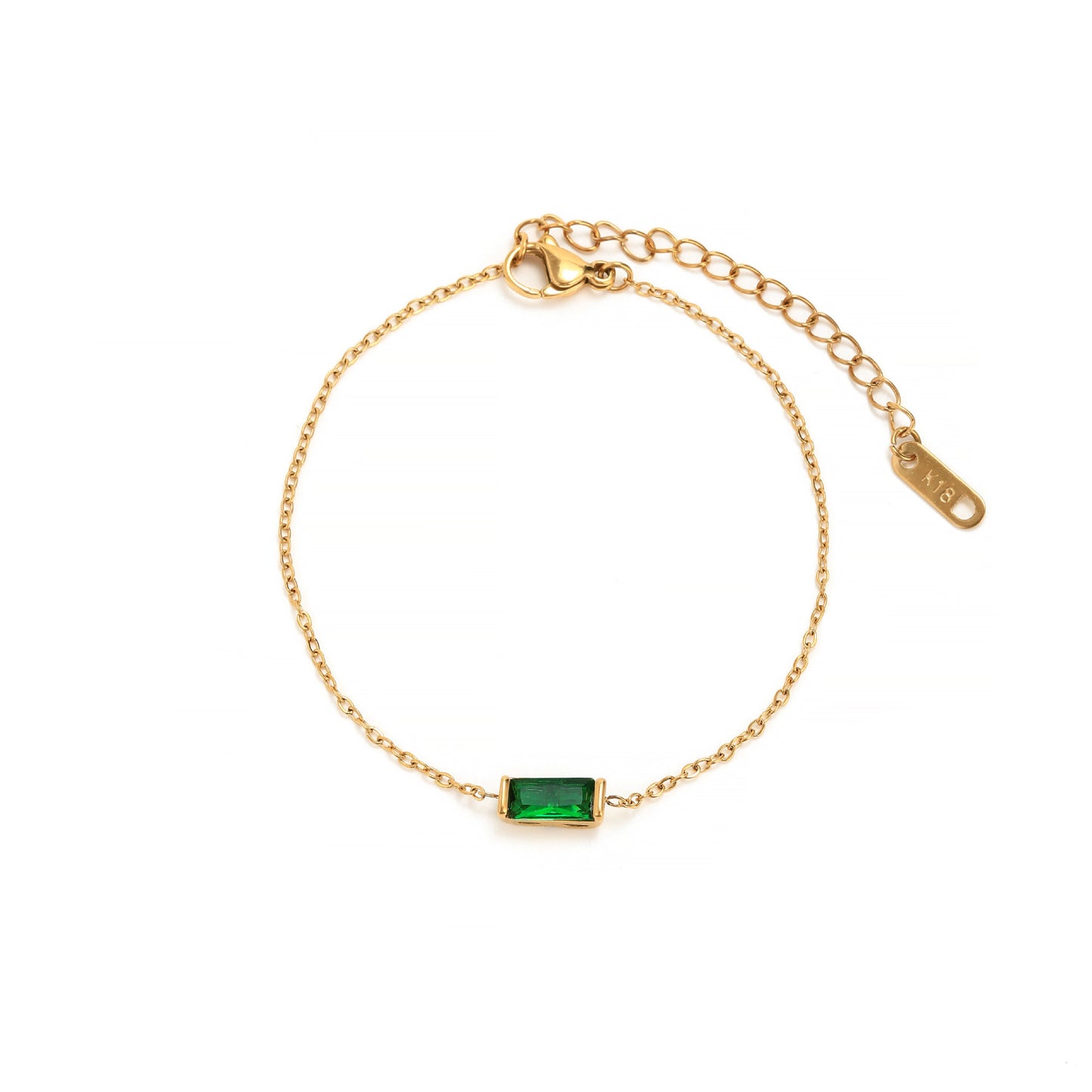Birthstone 12 Birthstones Zircon Bracelet For Women