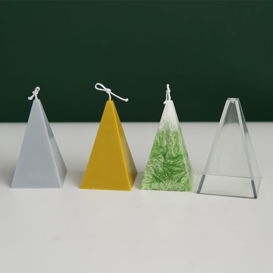 Pyramid Quadrangle Candle Mould Acrylic Mold