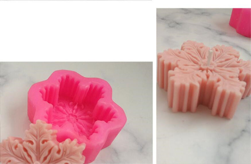Candle Christmas high-grade soft silicone mold