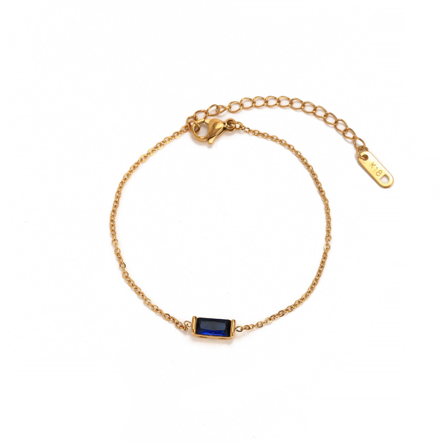 Birthstone 12 Birthstones Zircon Bracelet For Women