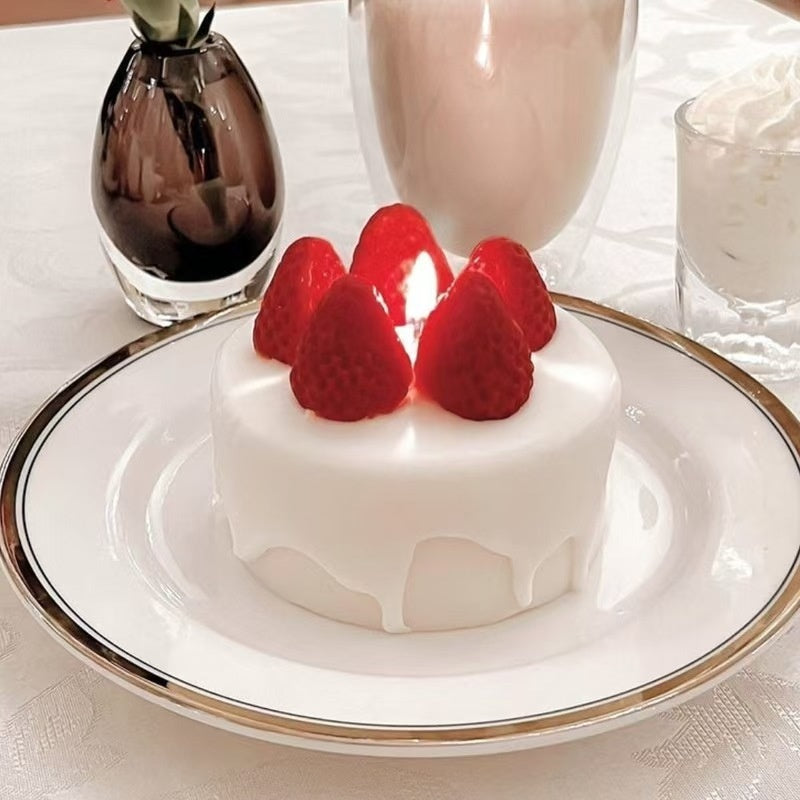 Strawberry Cake Bedroom Milk Flavor Aromatherapy Candle Gift Box