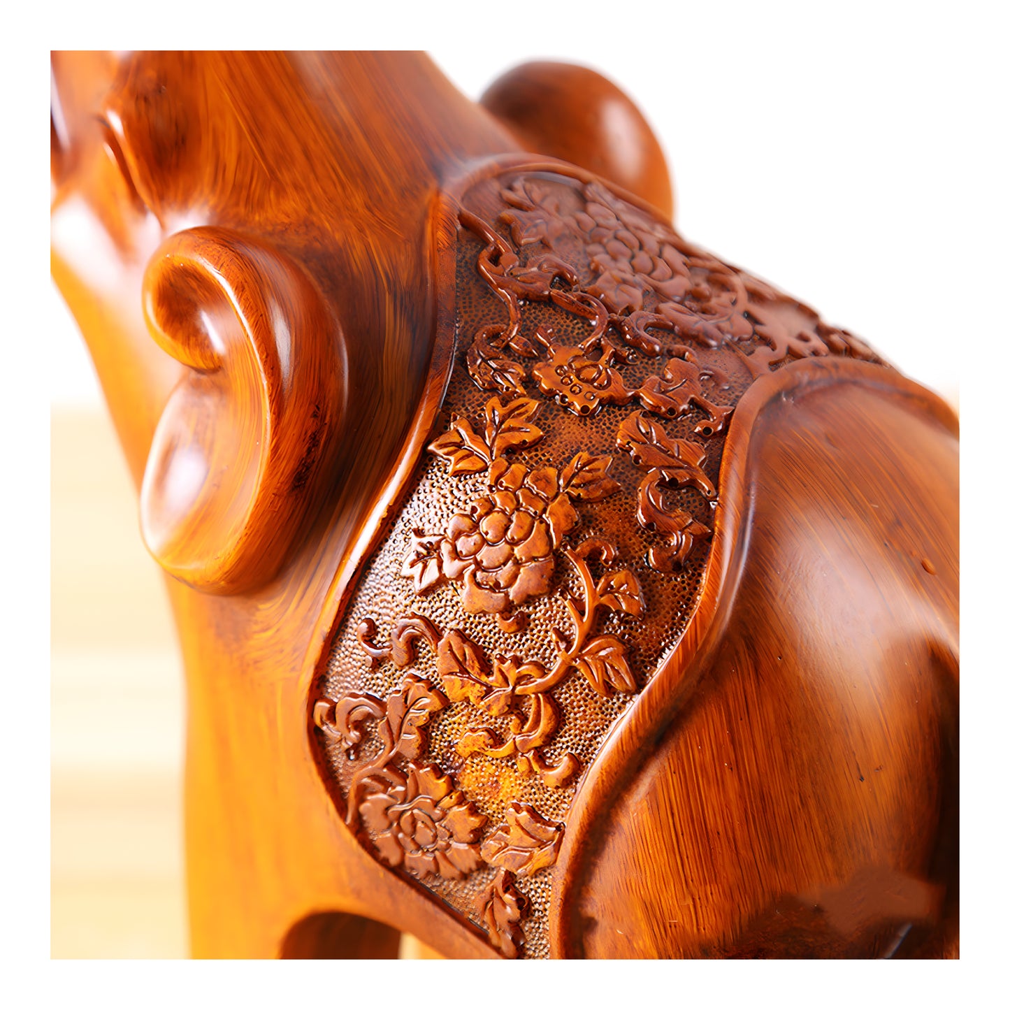 Elephant Resin Crafts Lucky Fortune Ornament