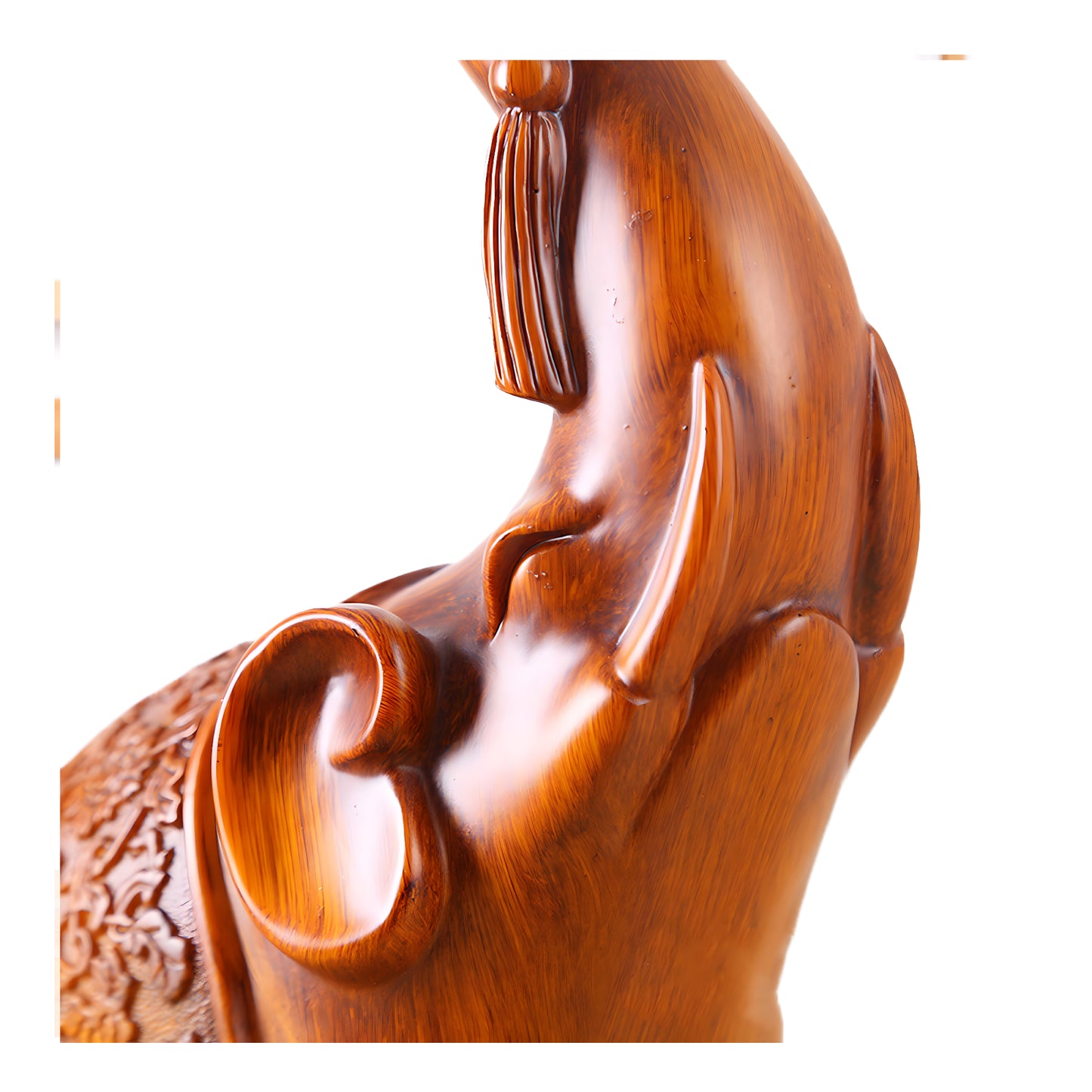 Elephant Resin Crafts Lucky Fortune Ornament