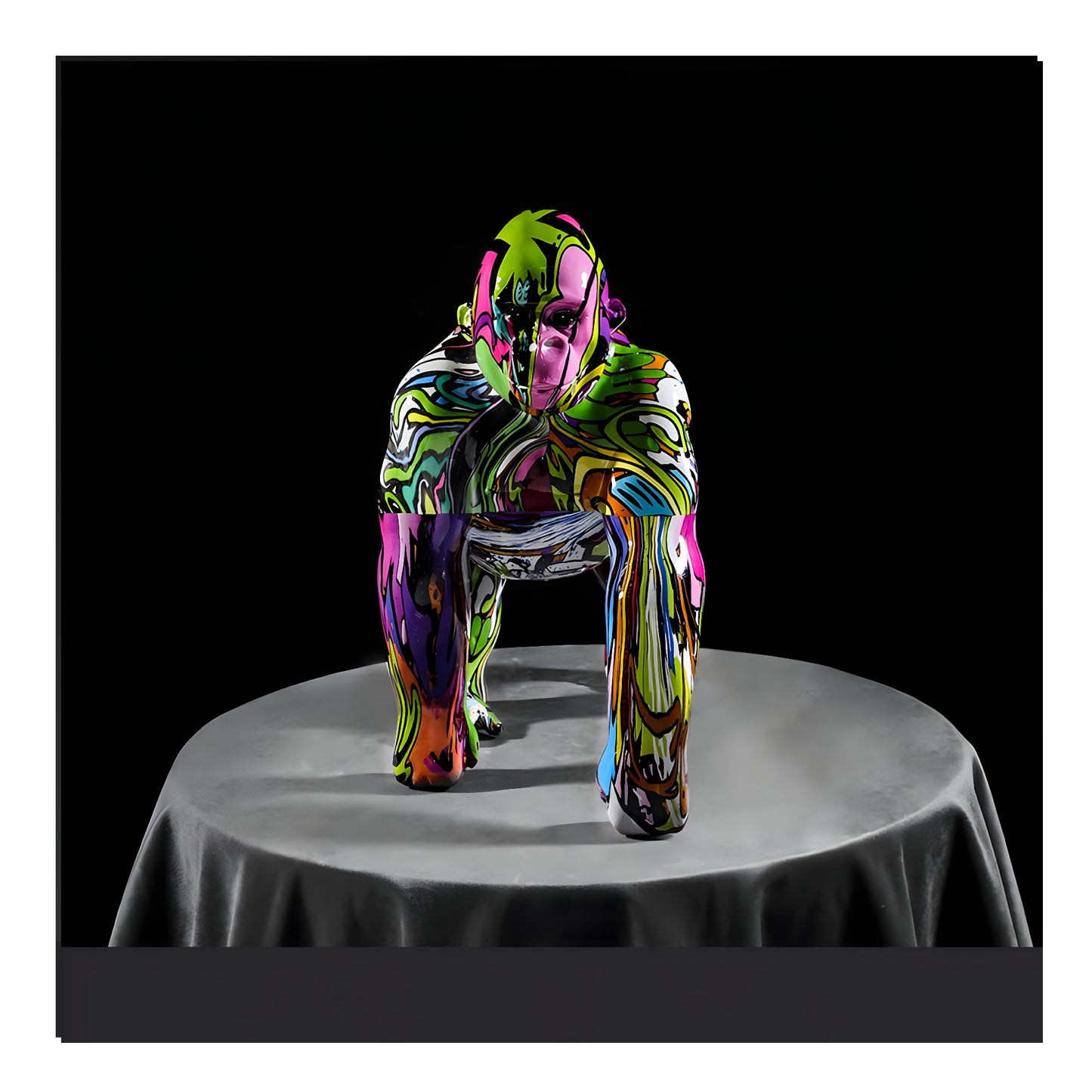 Synthetic resin ornaments