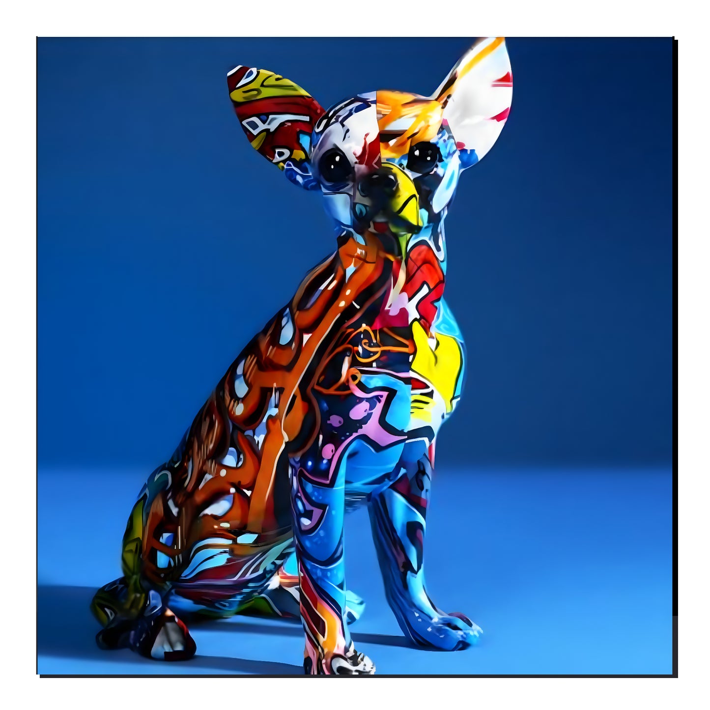 Synthetic resin ornaments