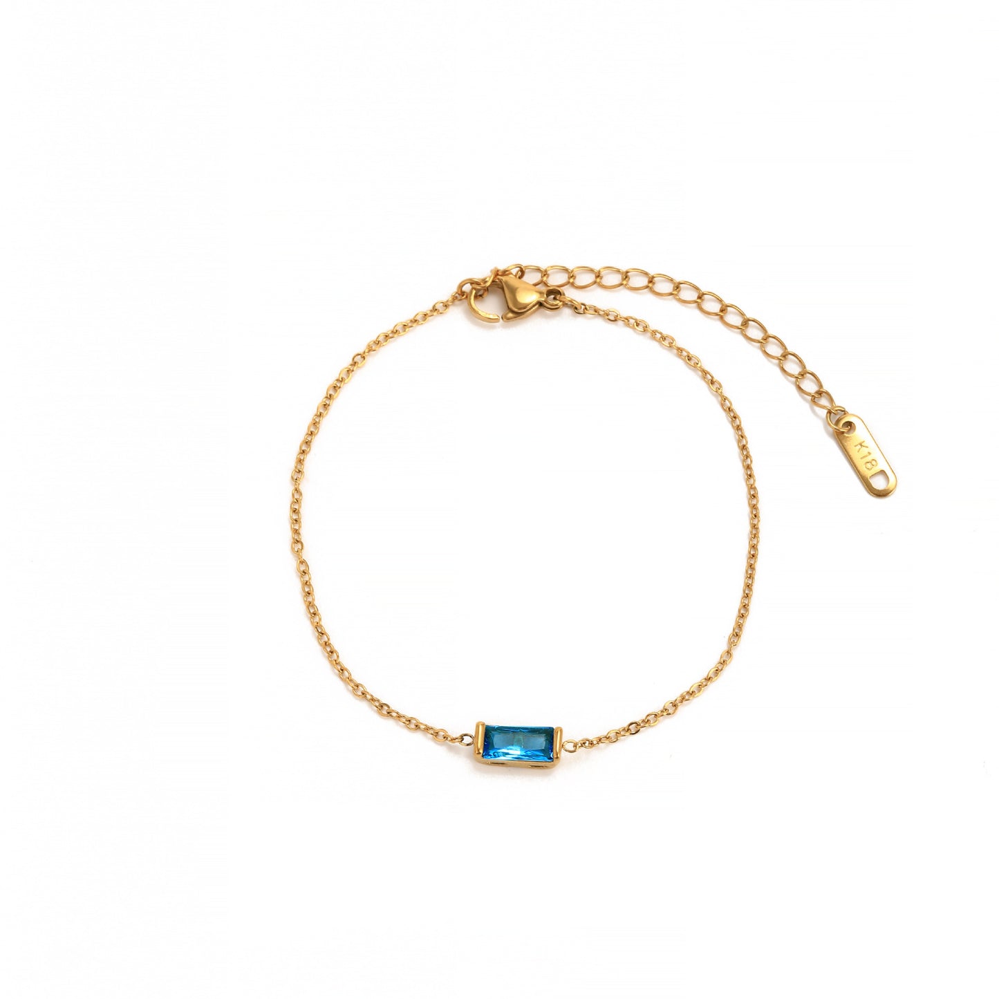 Birthstone 12 Birthstones Zircon Bracelet For Women