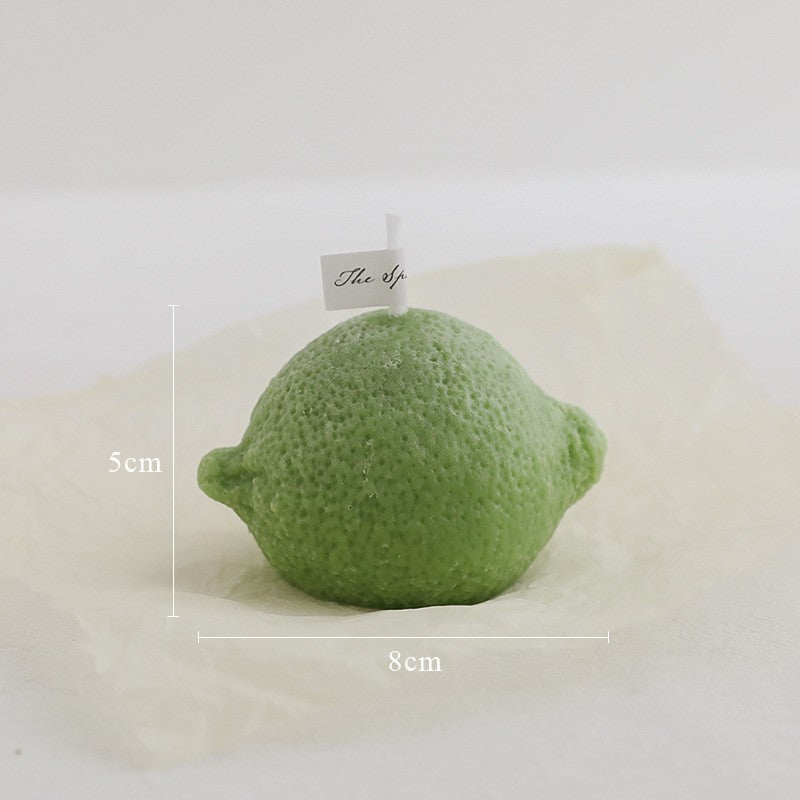 Creative Lemon Scented Candle Ornaments