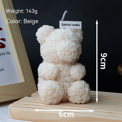 Animal Candle Soy Wax Animal Puppy Rabbit Fragrance