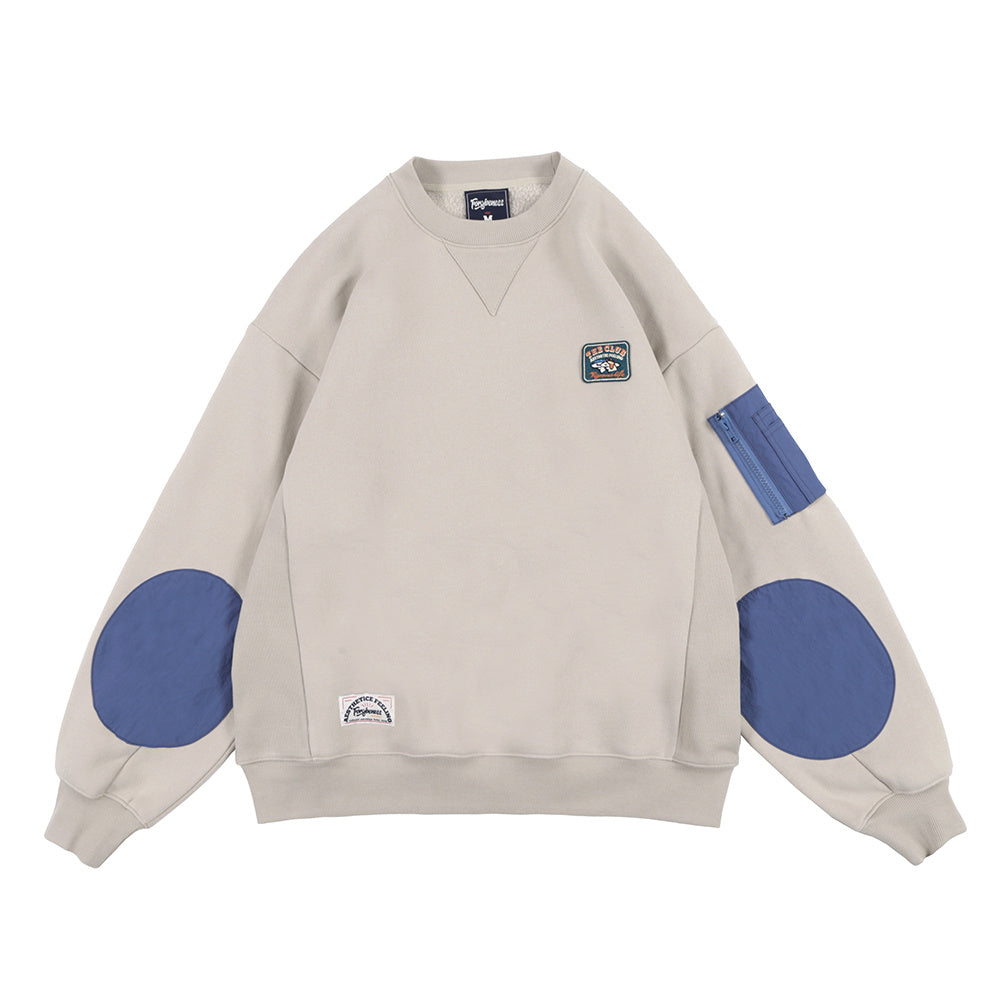 Block Patch Crewneck