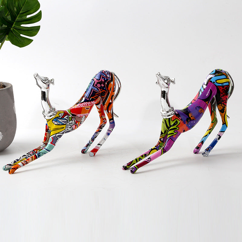 Modern Home Office Decorations Resin Craft Ornaments