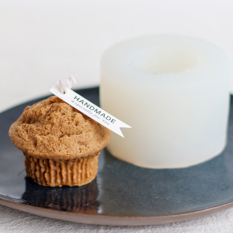 Muffin Cupcake Scented Candle Silicone Mold