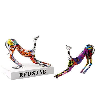 Modern Home Office Decorations Resin Craft Ornaments