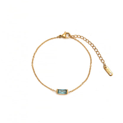 Birthstone 12 Birthstones Zircon Bracelet For Women