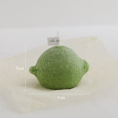 Creative Lemon Scented Candle Ornaments